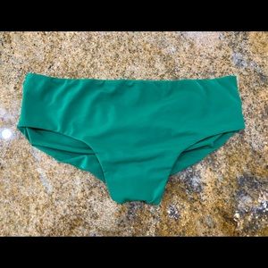 Fused Hawaii green bikini bottom